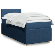 Giroletto a Molle con Materasso Blu 90x190 cm in Tessuto 3287310