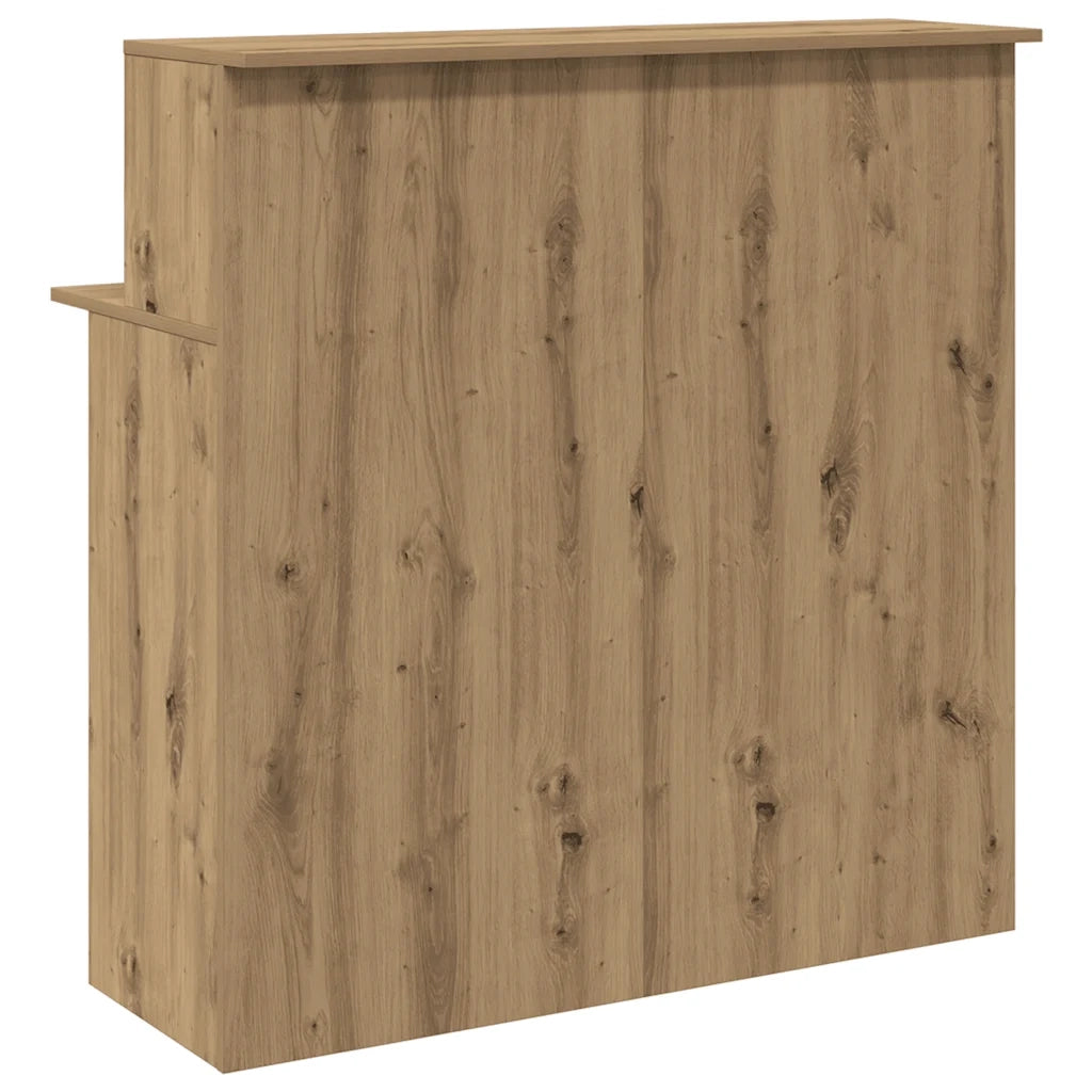 Banco Reception Rovere Artigianale 100x50x103,5cm in Truciolato 859032