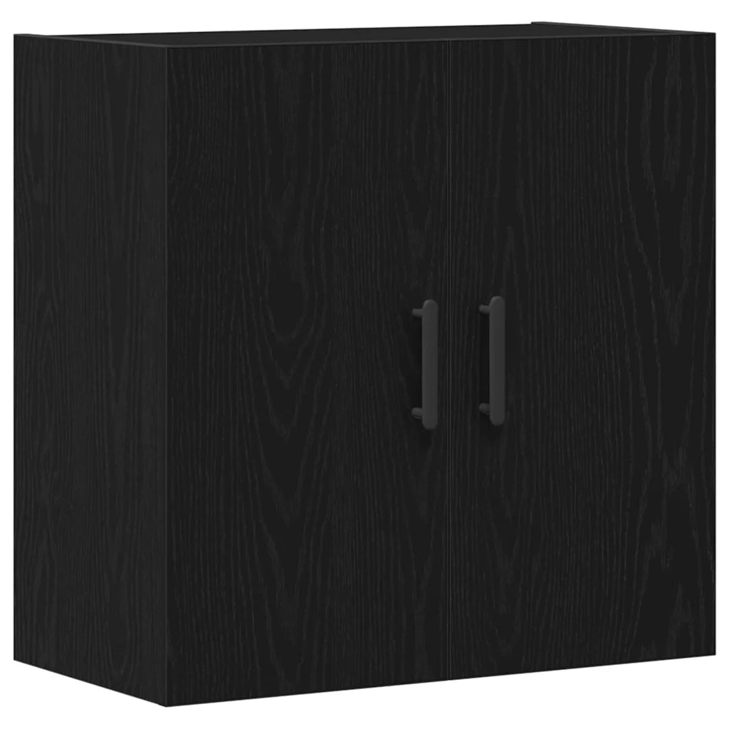 Mobile a muro 60 x 31 x 60 cm Legno ingegnerizzato Rovere Nero 862945