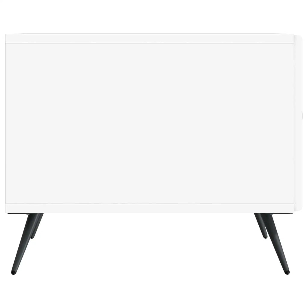 Tavolino da salotto Bianco 49 x 50 x 40 cm Legno ingegnerizzato 895655