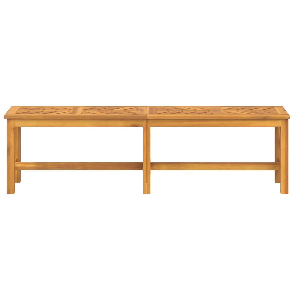 Panchina da Giardino | Panca da Giardino 150 cm in Legno Massello di Acacia