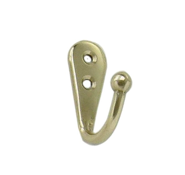 GANCETTO PER BAGNO E CUCINA 30x40 mm - Cromo satinato - 10 pezzi