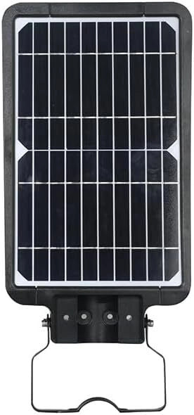 Vigor 3478540 Buran Proiettore LED con Pannello Solare 15W 1600lm IP65 Sensore Crepuscolare e Movimento