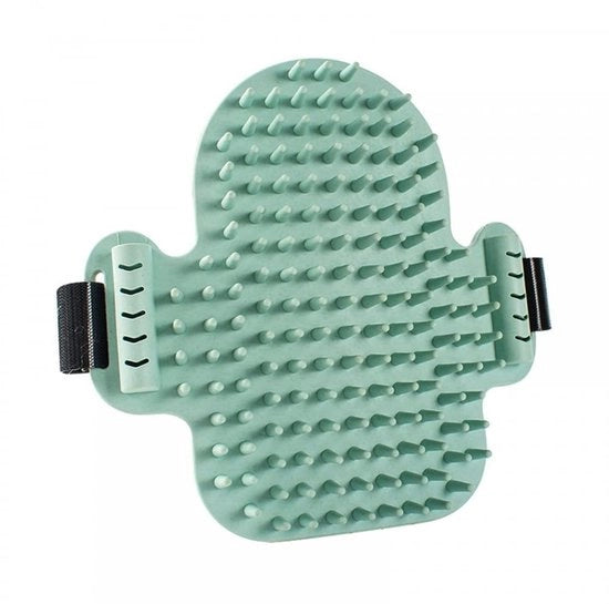 Kit di pettinatura per gatti - Zona di massaggio angolare - Peli in eccesso - 3 pezzi - Materiale ecocompatibile in gomma