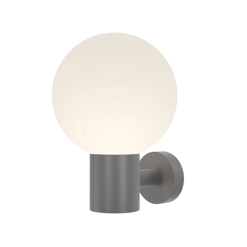 Maytoni Lampada da Parete Moderna Bold 1 luce E27 IP54 grigio alluminio