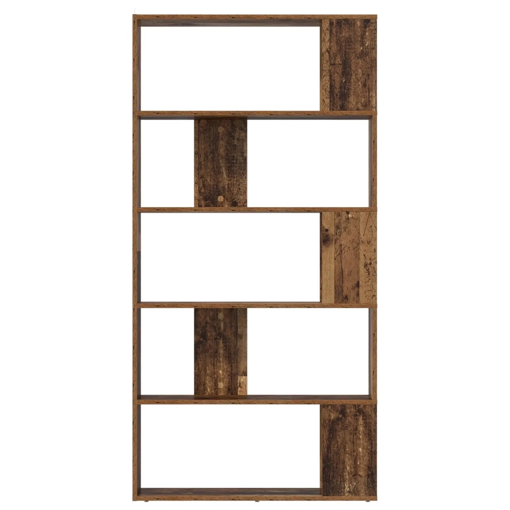 Armadio per Libri Legno vecchio 80 x 24 x 159 cm