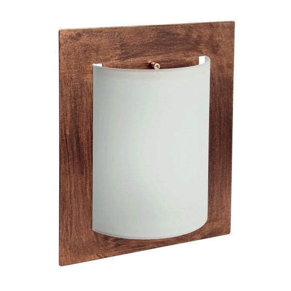 APPLIQUE DA PARETE EFFETTO RUGGINE 1XE27 MET WALLY LINEALIGHT
