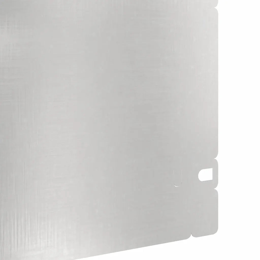 Bordure per prato 10 pz 103 x 0,05 x 22 cm Acciaio Inox Argento 874819