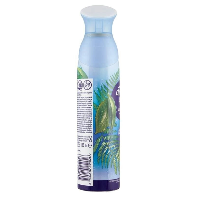 SET 8 AMBI PUR PROFUMATORE PER AMBIENTI DEODORANTE SPRAY OCEANO 185 ML