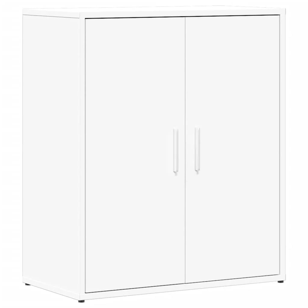 Buffet credenza cassettiera armadio mobile contenitore organizer per cucina soggiorno salotti set da 2 60 x 31 x 70 cm legno ingegnerizzato bianco 02_0036674