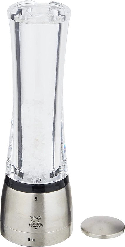 Set di Molitore di Pepe e Sale di Alta Qualità - Materiale Robusto - Qualità di Alta Classe - Rifornibile - Molitore di Pepe - Molitore di Sale - Accessori per Barbecue -BBQ - Accessori per BBQ