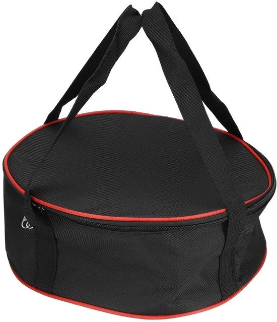 Borsa di Stoccaggio Grande Capacità - Borsa Portatile Tonda - Tessuto Oxford - Cerniera Doppia - Resistenze al Colpo - Sicura per Servizio - Sacchetto per Servizio