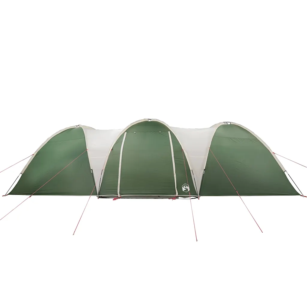 Tenda da Campeggio a Cupola per 8 Persone Verde Impermeabile 4009428