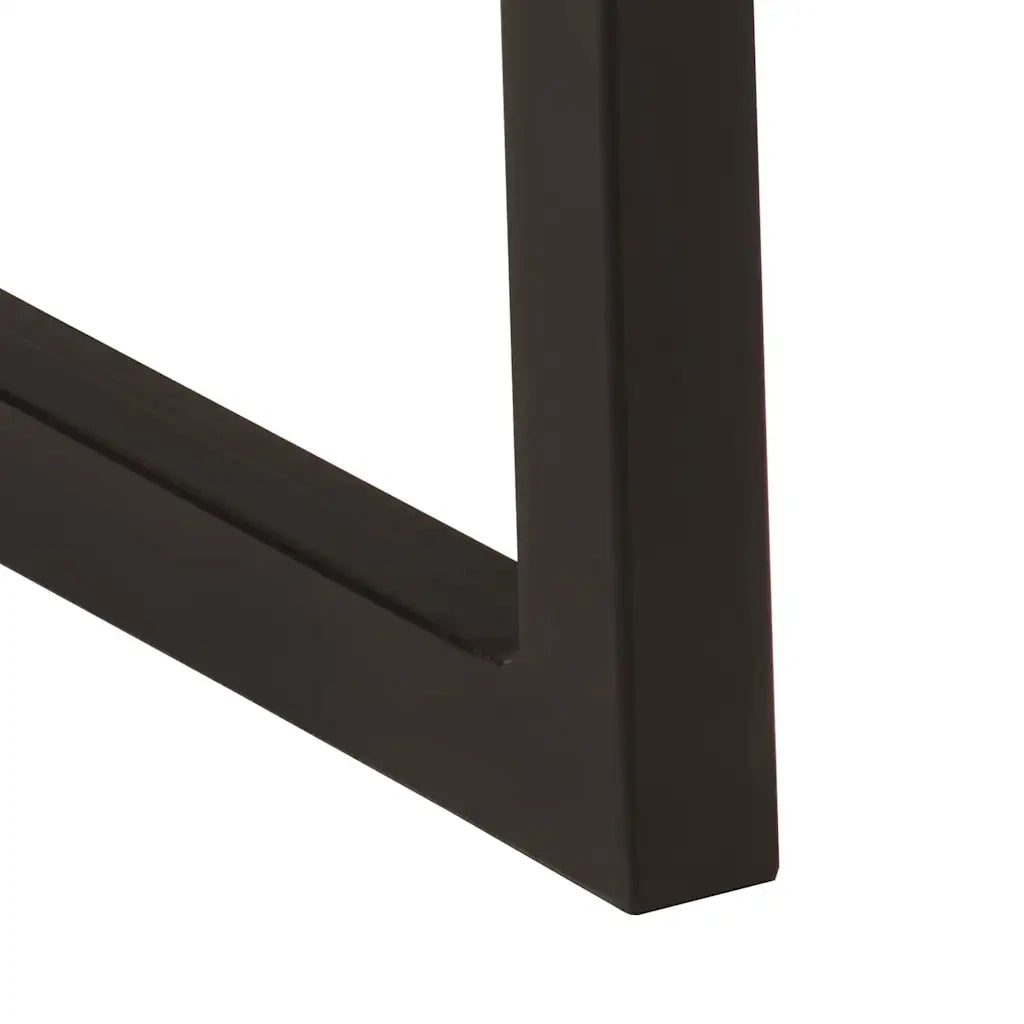 Panca con Bordi Vivi 105 cm in Legno Massello di Acacia CFW8723296
