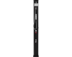 Douchetta esterna 40L 5bar pressione acqua misura 220x180x2270mm con testa d'acqua 15x15cm ideale per 2-3 persone per giardino patio e piscina