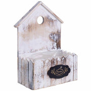 Supporto per fioriera quadrato in legno 21x10x29/10H cm