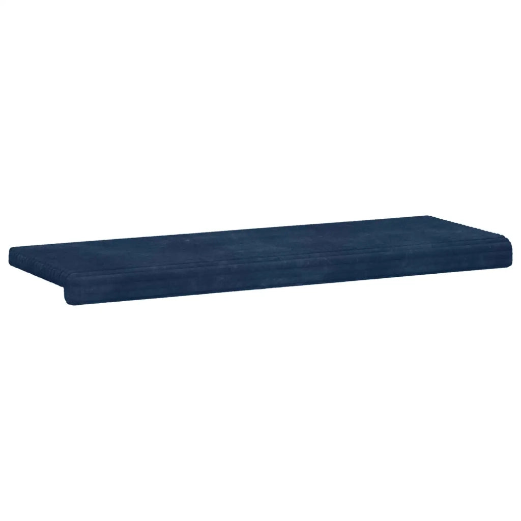 Cuscino per panchina Corduroy Morbido Blu navy Profondità 35 cm 42043377