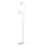 Lampada Da Terra Ginger 2 Luci Gu10 Bianco