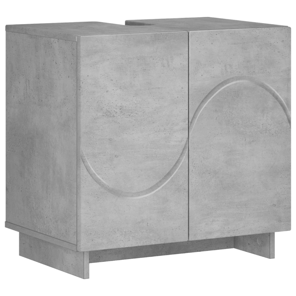 Mobile da bagno Grigio Cemento 60 x 41 x 58 cm 8011615
