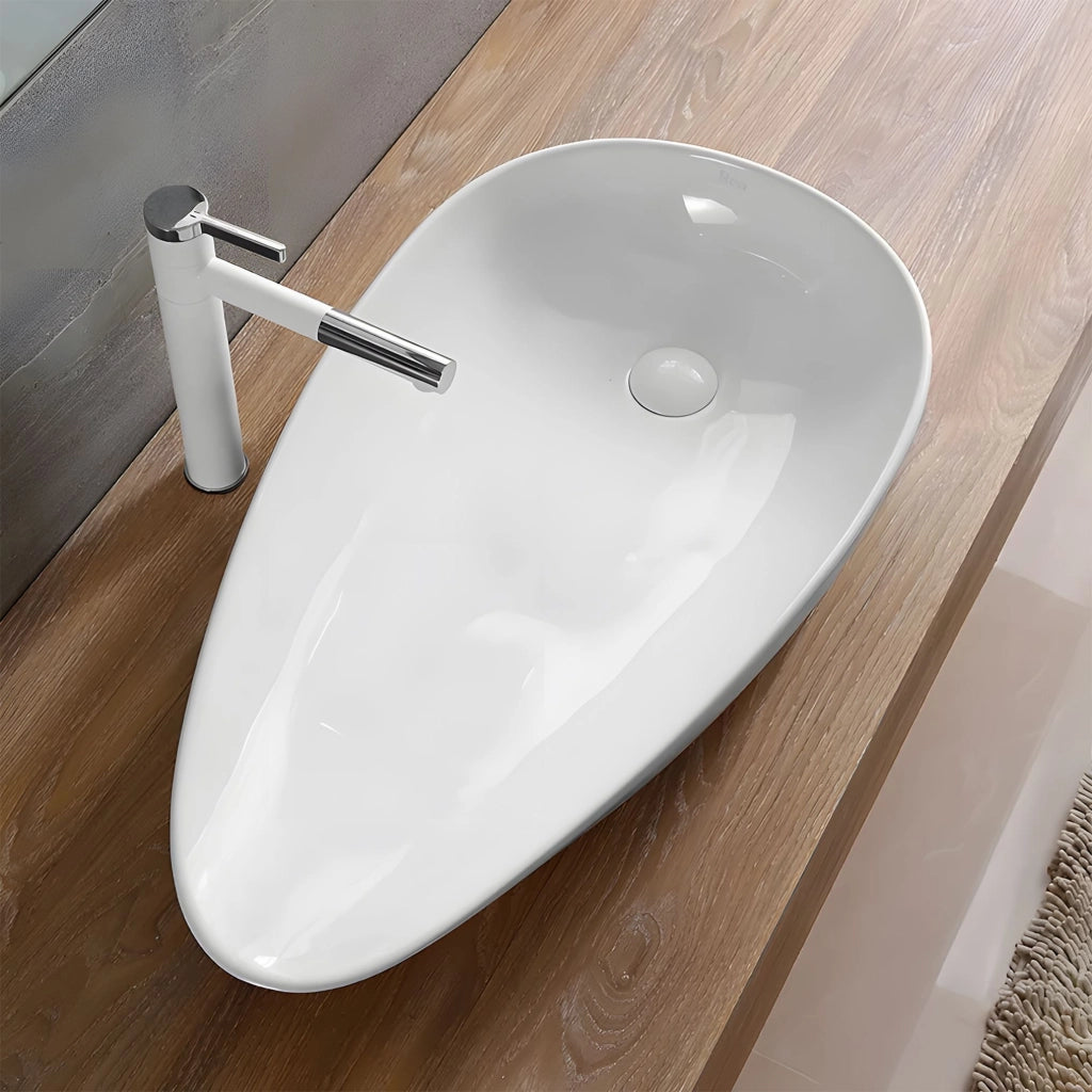 Lavabo Da Appoggio Rea Greta 75