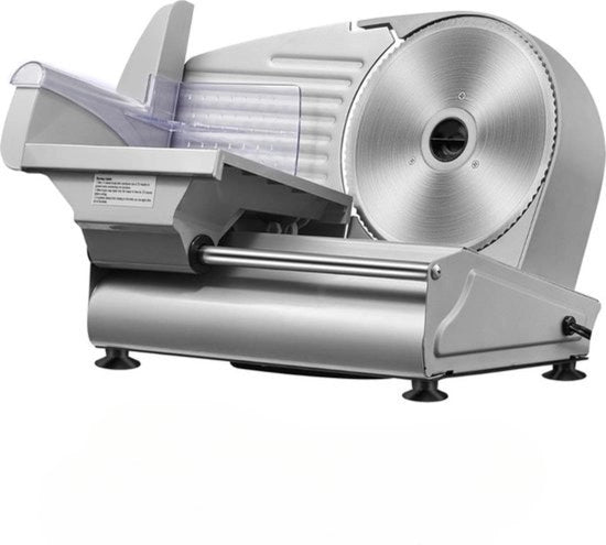 Macchina per tagliare carne professionale - Snijmachine - Per uso domestico - In acciaio inossidabile - Grigio