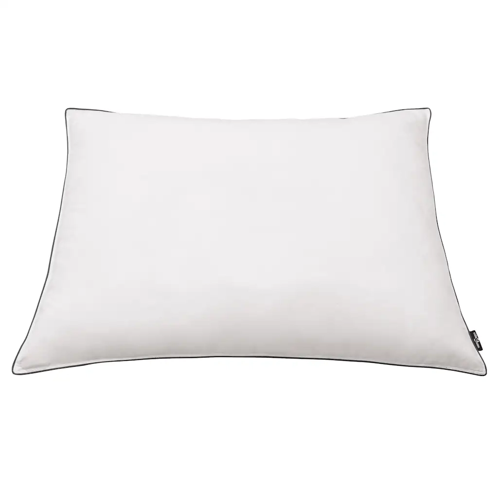 Cuscini 2 pz Imbottitura Leggera Mix di Piume 70x60 cm Bianchi 132893