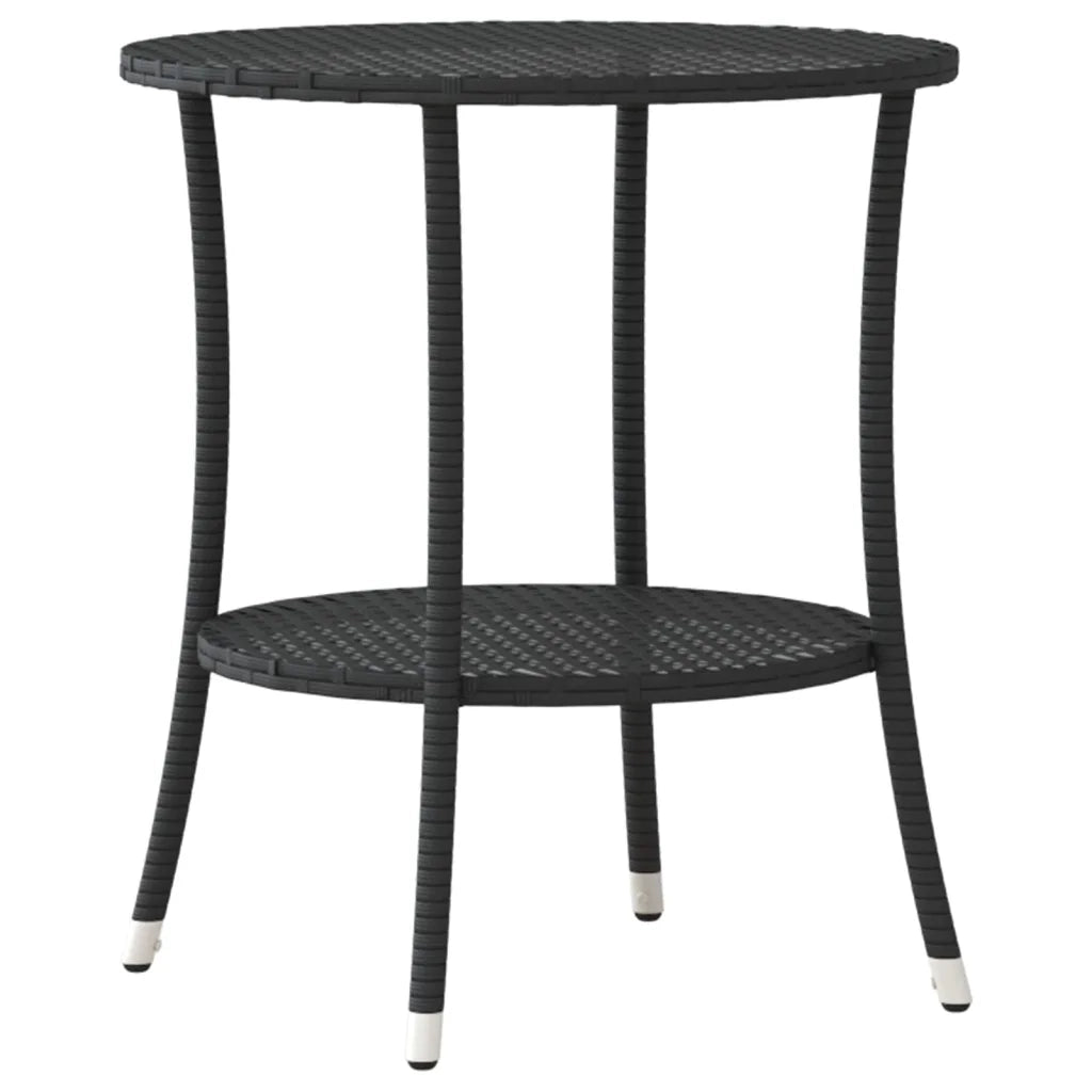 Sedie da Giardino Reclinabili 2 pz | Sedie da Esterno con Tavolo in Polyrattan