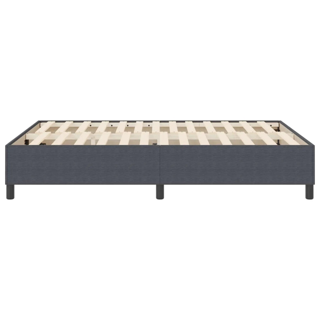 Struttura letto piattaforma Grigio scuro 140 x 200 cm 3337413
