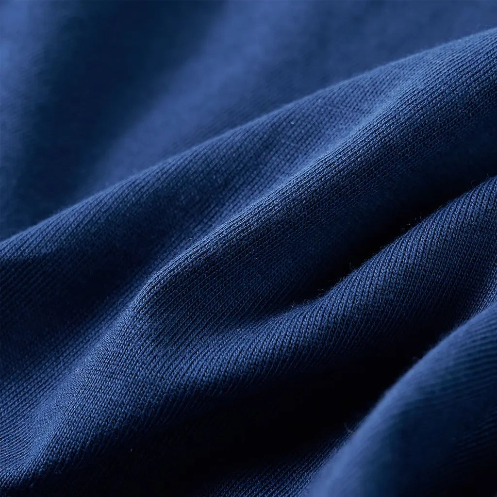 Maglietta da Bambino a Maniche Lunghe Blu Jeans 128 13137