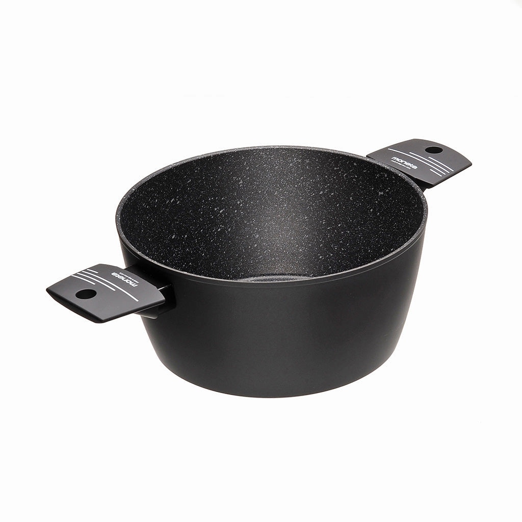 Casseruola Ø20 cm Antiaderente Induzione in Alluminio Effetto Pietra Moneta Yes (Zeus 2.0)