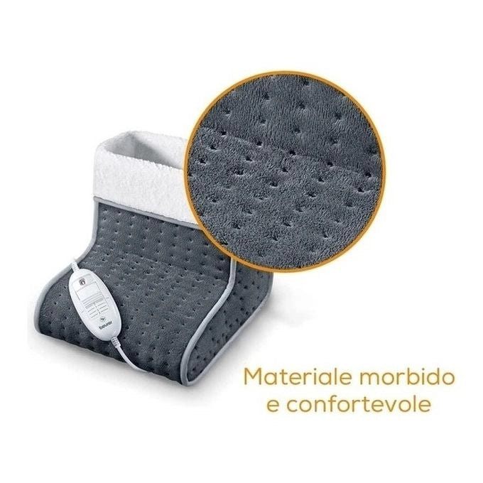 Beurer FW 20 Scaldapiedi Estremamente Morbido con 3 Livelli di Temperatura