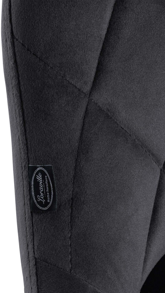 2er Set Barhocker Lazio Samt chrom