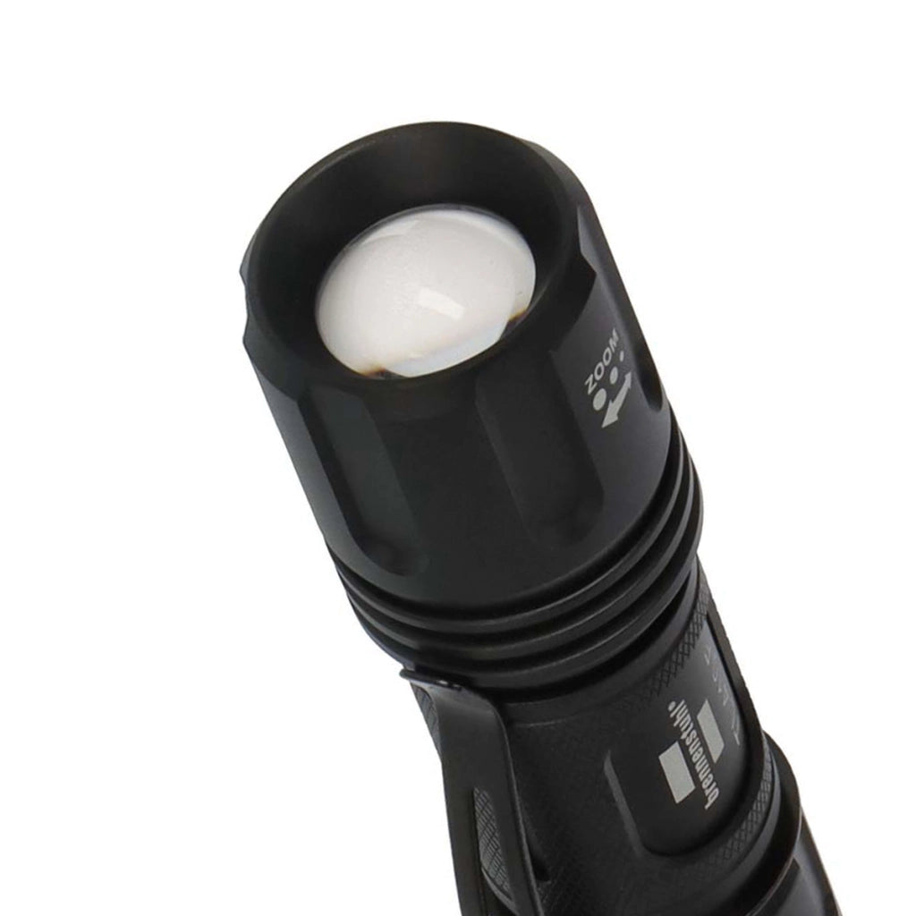 Torcia LED Tattica 350 Lumen con Zoom Regolabile Nero Brennenstuhl