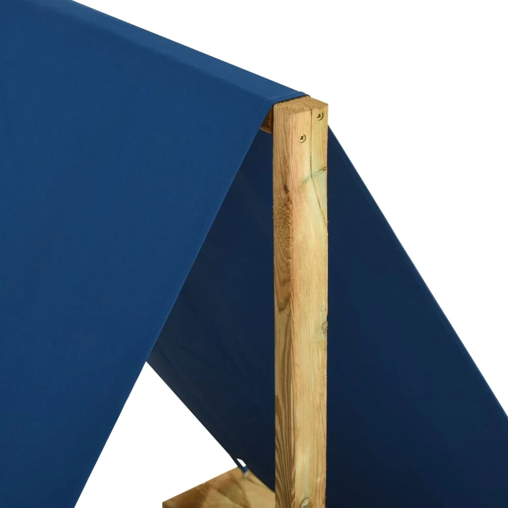Sabbiera con tetto 80 x 60 x 97,5 cm legno di pino impregnato 02_0005057