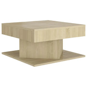 Tavolino da salotto | Tavolino da caff¨¨ | Tavolino da Soggiorno Rovere Sonoma 57x57x30 cm Legno Multistrato