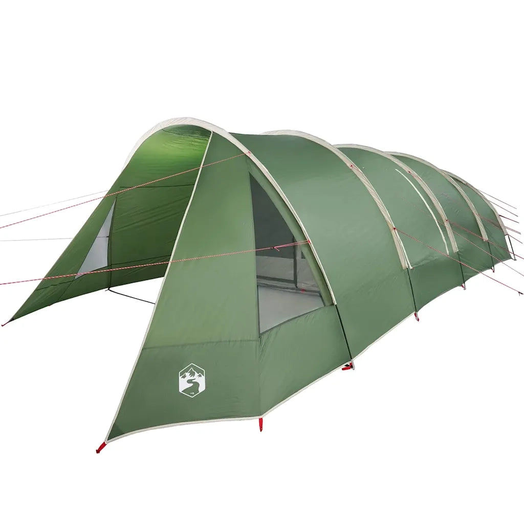 Tenda Tunnel per 6 Persone 6 persona Verde e Bianco 42004044