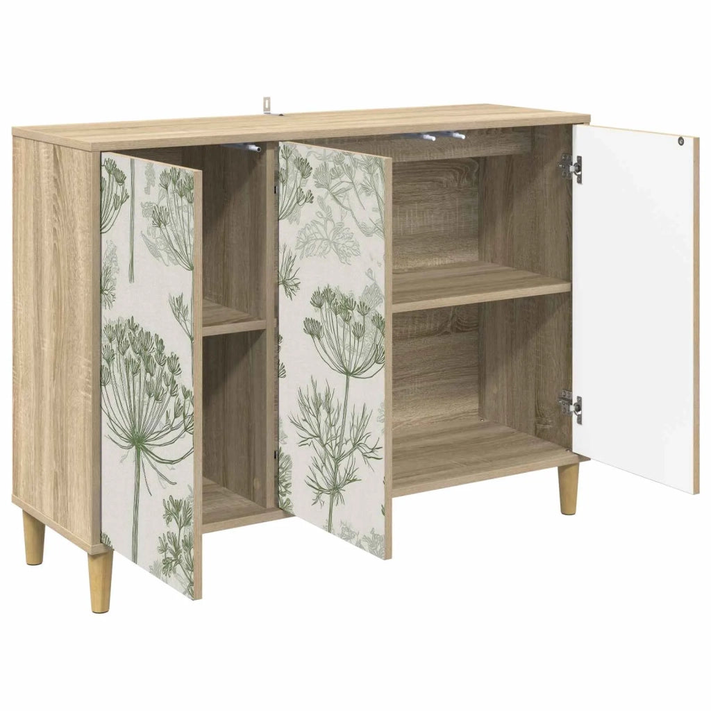 Credenza GOTHA Sonoma 102 x 33 x 75 cm Legno ingegnerizzato 8006968