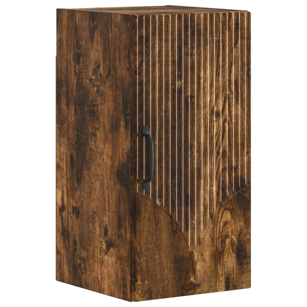 Armadio da bagno a muro HOORN Rovere Fumo 30 x 31 x 59 cm 897250