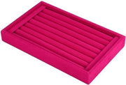 Organizzatore di Gioielli - Moda - Confezione in Velluto - Display per Anelli - Display per Anelli con Caricatore - Supporto per Display per Anelli - Organizzatore di Gioielli per Moda - Supporto per Confezione a Box per Mostra di Gioielli Wit.