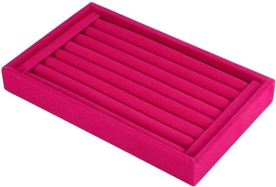 Organizzatore di Gioielli - Moda - Confezione in Velluto - Display per Anelli - Display per Anelli con Caricatore - Supporto per Display per Anelli - Organizzatore di Gioielli per Moda - Supporto per Confezione a Box per Mostra di Gioielli Wit.