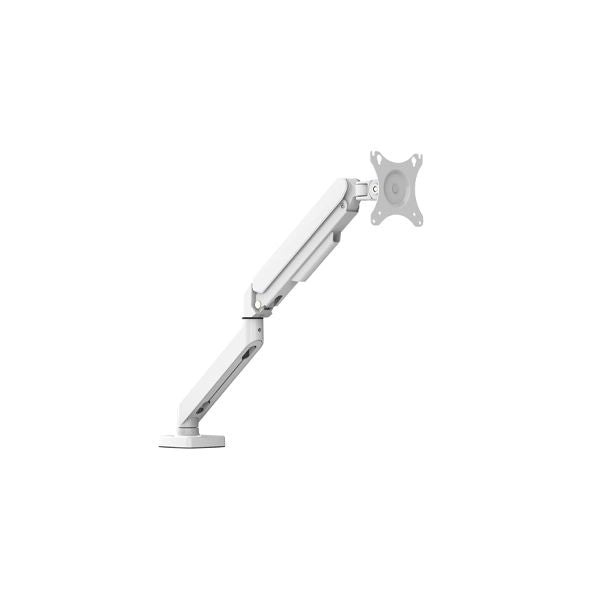 Braccio universale a gas per monitor geko by atlantis p022-ma10-c012 13-30 vesa 75x75/100x100 8kg vert 45° oriz 180° pivot360°