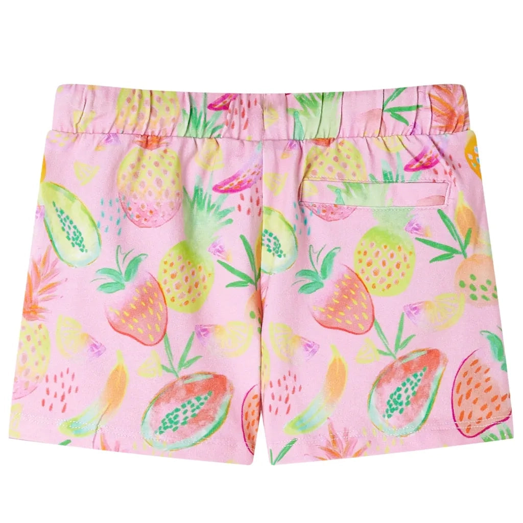 Pantaloncini per Bambini con Coulisse Rosa Tenue 104 CFW4399837