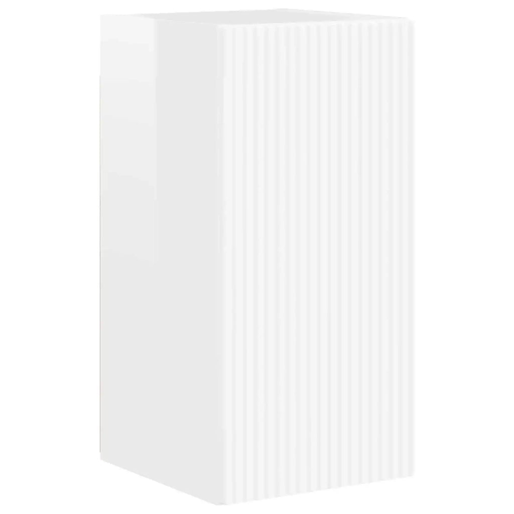 Mobile TV 8 pcs Bianco Lucido