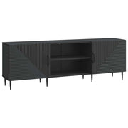 Mobile TV Nero 150 x 31 x 50 cm Legno ingegnerizzato