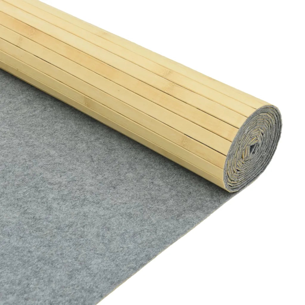 Divisorio Ambienti Naturale Chiaro Larghezza 800 cm Altezza 165 cm in Bambù 377014