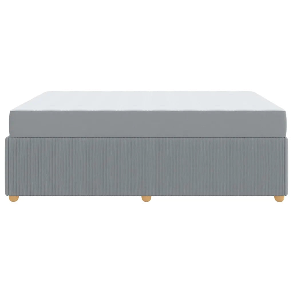 Struttura del letto Grigio chiaro 160 x 200 cm Tessuto 3398405