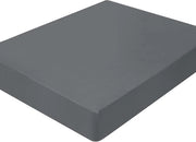 Hoeslaken Microvezel per Matrassi da 35 cm - Grigio Scuro - 140 x 200 cm