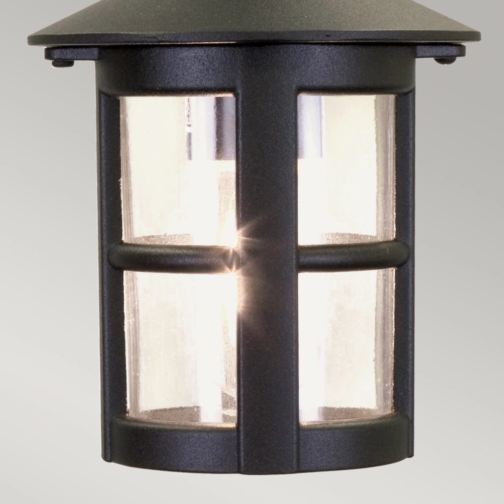 Sospensione esterna Hereford E27 nera IP43 Elstead