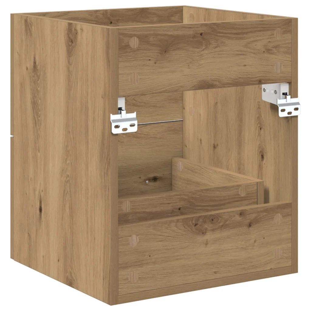 Armadio sottolavello Rovere artigianale 38,5 x 41 x 48 cm