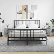 Comodini 2 pz Grigio Sonoma 40x35x47,5 cm in Legno Multistratocod mxl 80615